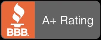 A+ rated by the Better Business Bureau